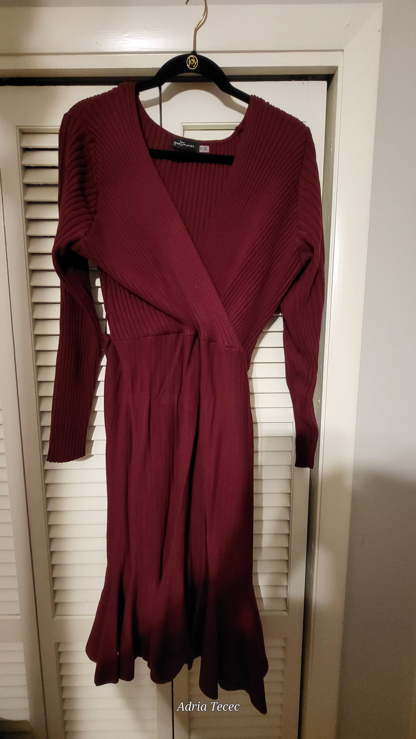 Cranberry Dress - Consignment