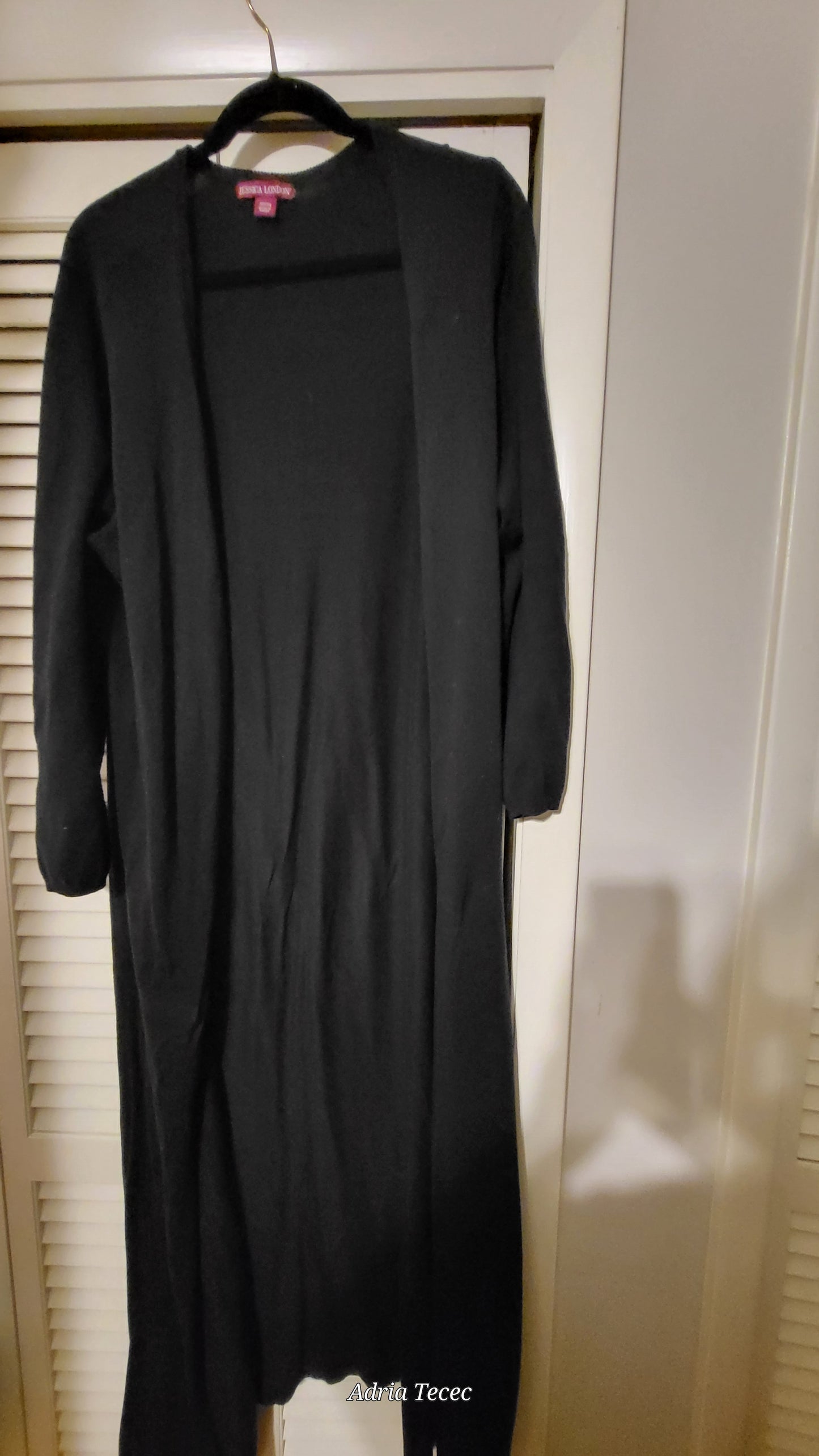 Long Cardigan - Black