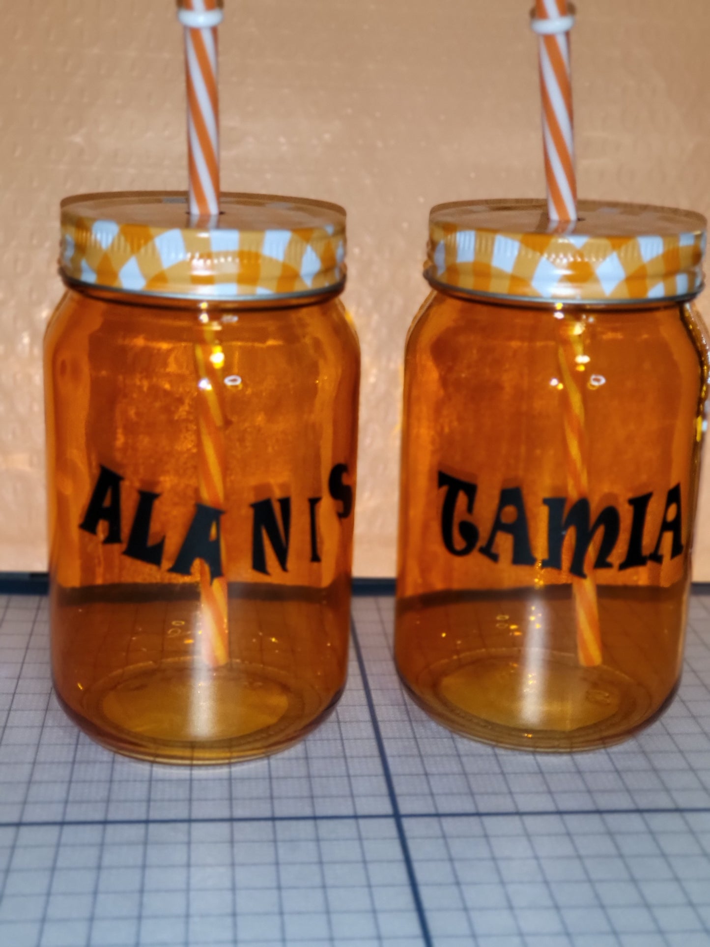 Custom Glass Mason Jar